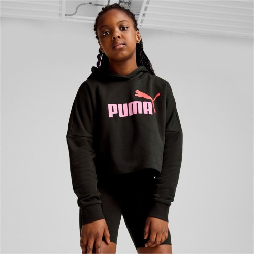 PUMA SUDADERA CROPPED NIÑA