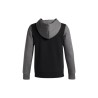Sudadera negra Under Armour negra JR