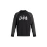 Sudadera negra Under Armour negra hombre