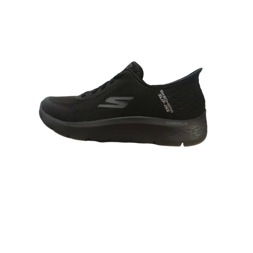 Calzado multideporte SKECHERS-GO WALK FLEX - HANDS-216324BBK-NEGRO-HOMBRE