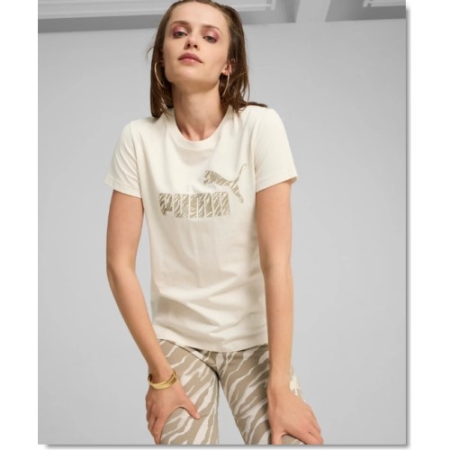 PUMA CAMISETA ESS+ANIMAL Tee alpine snow