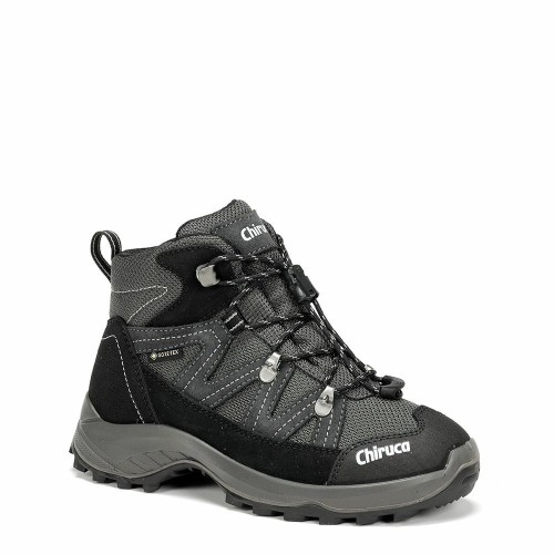 CHIRUCA BOTAS MONTAÑA TROLL 13  GORE-TEX-GRIS-NEGRO