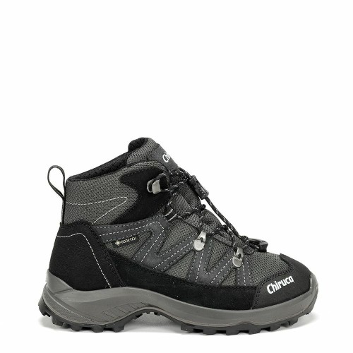 CHIRUCA BOTAS MONTAÑA TROLL 13  GORE-TEX-GRIS-NEGRO