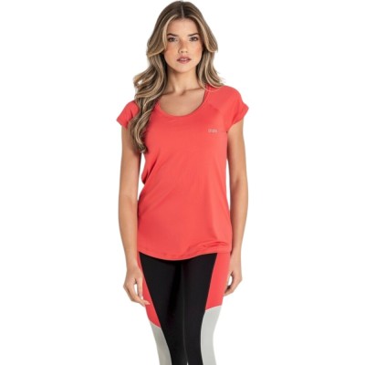 Camiseta coral Ditchil coral mujer
