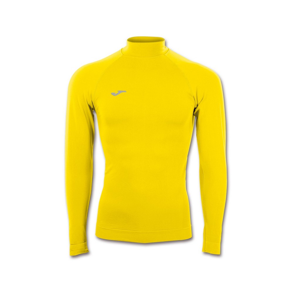 CAMISETA JOMA BRAMA CLASSIC M/L AMARILLO