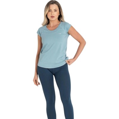 Camiseta azul Ditchil azul mujer