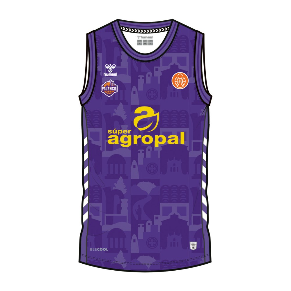 CAMISETA AGROPAL TIRANTES MORADA JR