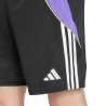 Bermuda negro-violeta Adidas negro-violeta hombre