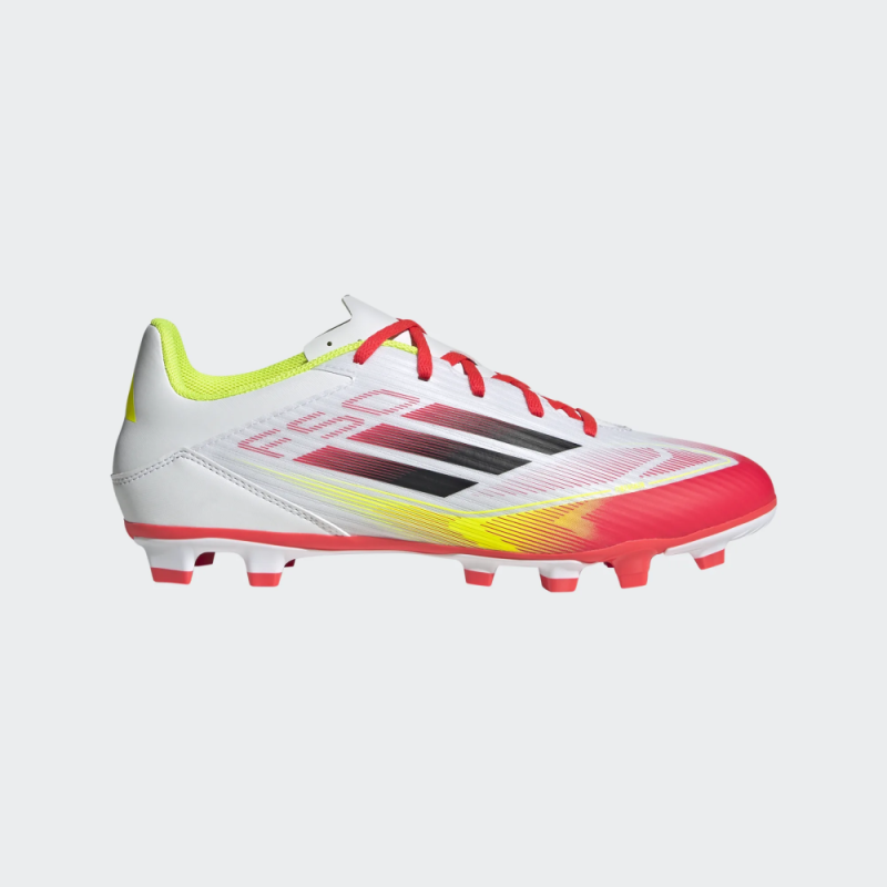 ADIDAS F50 CLUB FG/MG ROJO/BLANCO/FLUOR