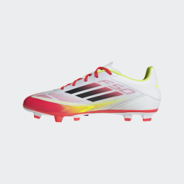 ADIDAS F50 CLUB FG/MG ROJO/BLANCO/FLUOR