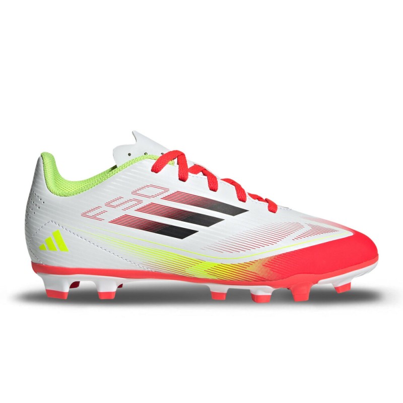 ADIDAS F50 CLUB FG/MG ROJO/BLANCO/FLUOR