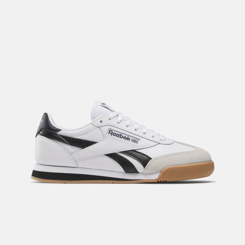 ZAPATILLA BLANCA-NEGRA REEBOK CAMPIO XT WHT/BLK JUNIOR