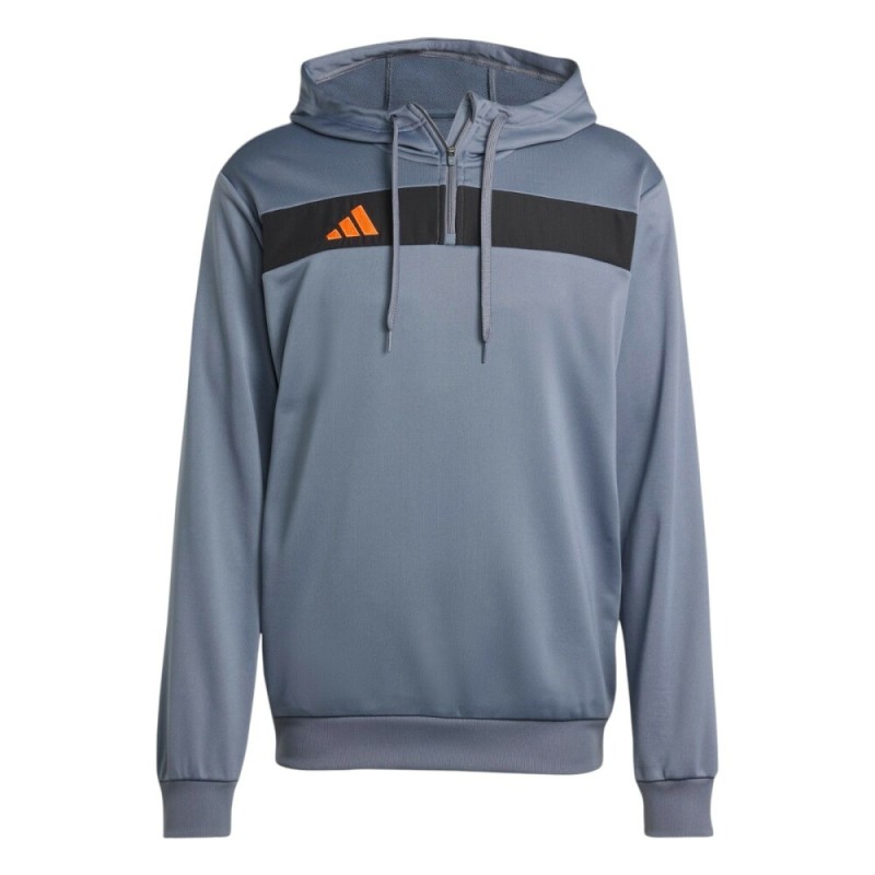 Sudadera gris Adidas Tiro Es gris -negro hombre