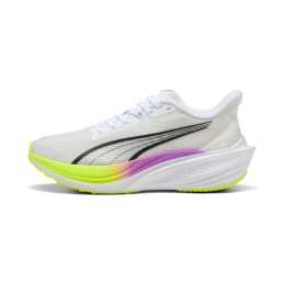 Zapatilla blanca-magenta Puma darter pro blanca