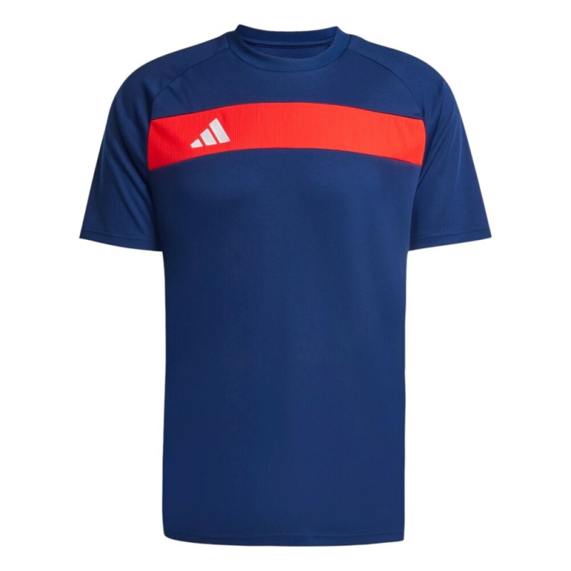 Camiseta manga corta azul Adidas Tiro ES Azul hombre