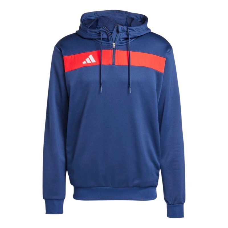 Sudadera Azul-rojo Adidas Tiro ES SW Azul hombre