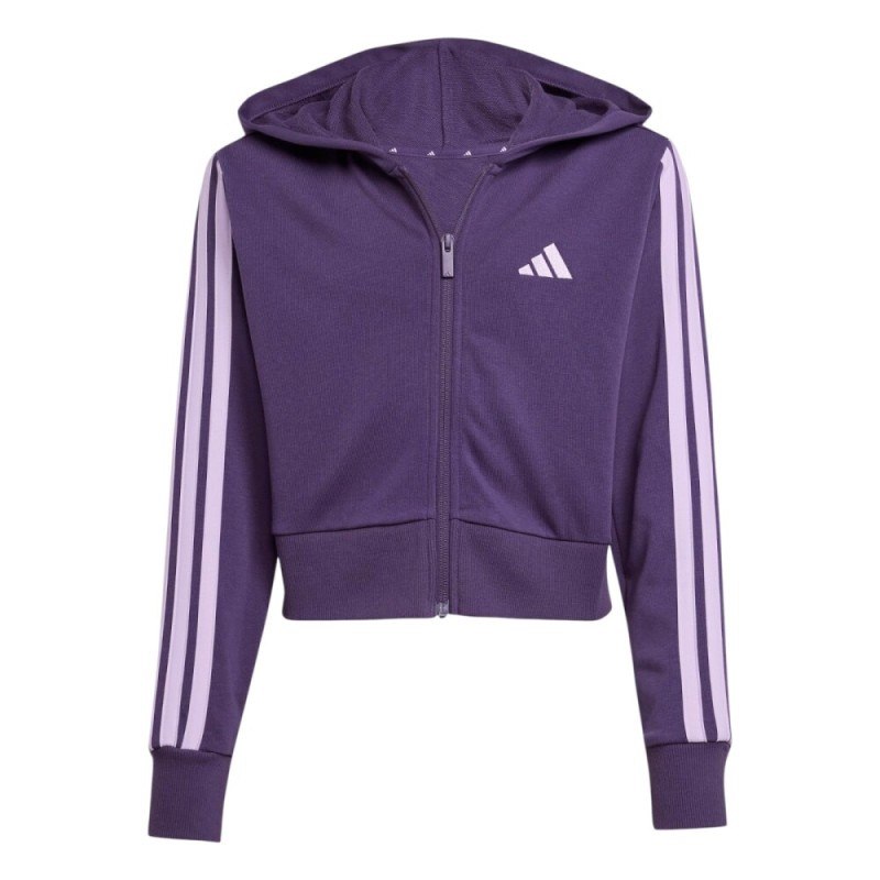 Sudadera morada Adidas morada niña