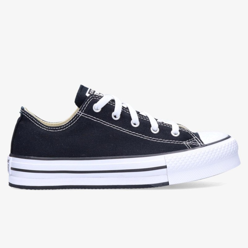 Zapatillas Negras CONVERSE ALL STAR OX (NEGRO)