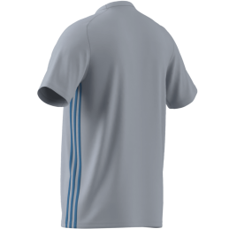 Camiseta gris adidas tiro es jsy gris hombre