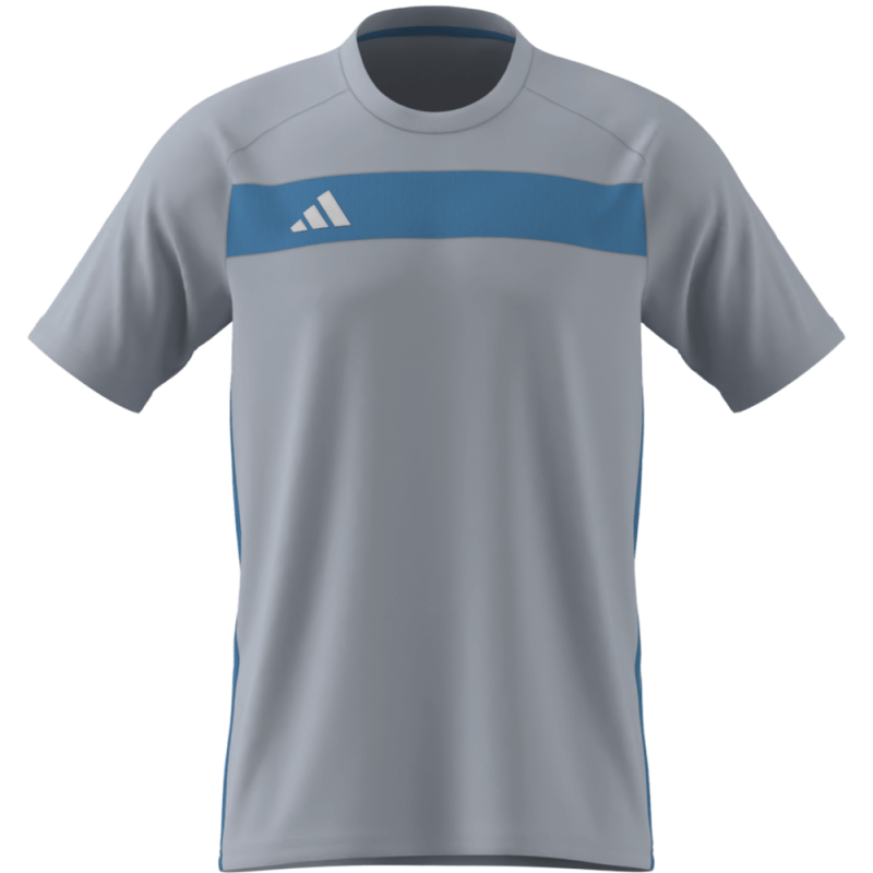 Camiseta gris adidas tiro es jsy gris hombre