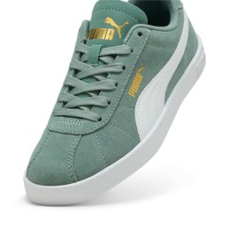 Zapatilla verde puma Club II Green moon verde JR