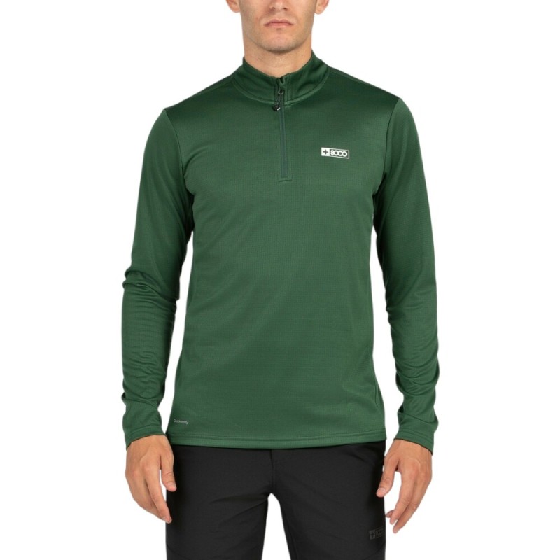 Sudadera tracking verde +8000 verde hombre