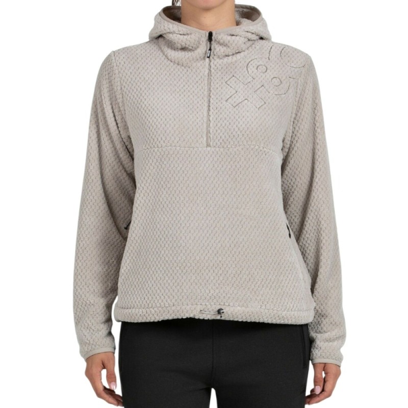 Sudadera beig +8000 beig mujer