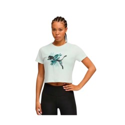 Camiseta blanca Puma blanca mujer