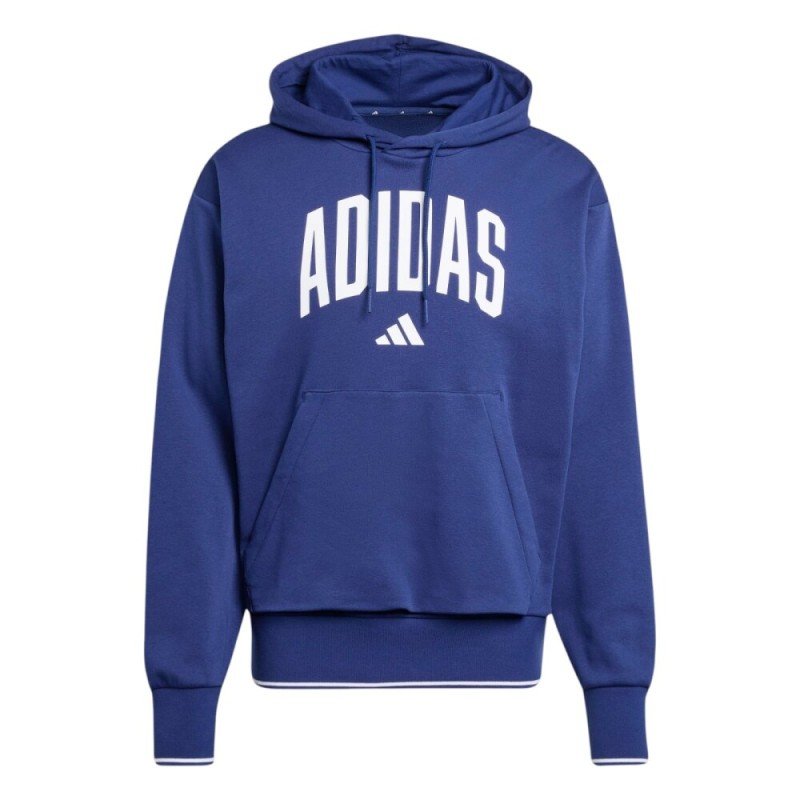 Sudadera azul Adidas azul hombre  KC3874