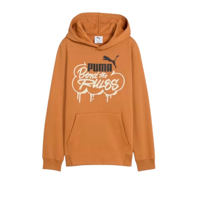 Sudadera marron Puma marron JR