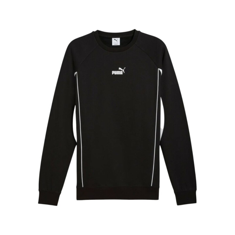 Sudadera negra Puma negra hombre