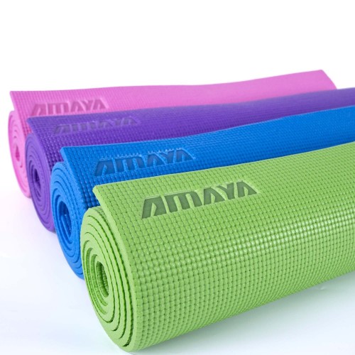 AMAYA ESTERILLA ECO-FRIENDLY YOGA. Esterilla yoga eco-friendly. 180 x 60 x 0,6 cm.