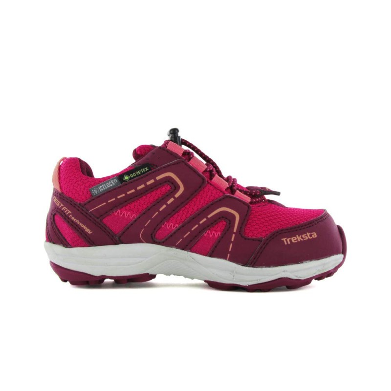 Zapatilla para Running para NIÑA TREKSTA OXXY LOW JUNIOR GTX MAGENTA