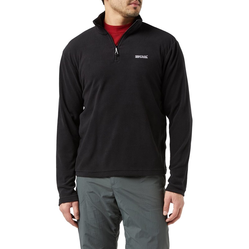 POLAR REGATTA Thompson Fleece  Deep Forest RMA021 NEGRO HOMBRE CUELLO ALTO
