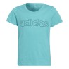 CAMISETA ADIDAS G LIN T HE1963 AZUL NIÑA