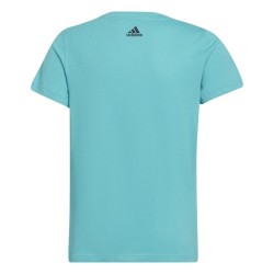 CAMISETA ADIDAS G LIN T HE1963 AZUL NIÑA