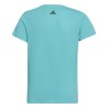 CAMISETA ADIDAS G LIN T HE1963 AZUL NIÑA