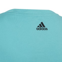 CAMISETA ADIDAS G LIN T HE1963 AZUL NIÑA