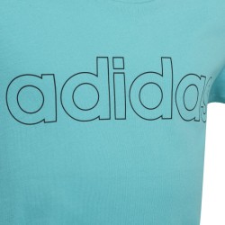 CAMISETA ADIDAS G LIN T HE1963 AZUL NIÑA