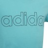 CAMISETA ADIDAS G LIN T HE1963 AZUL NIÑA