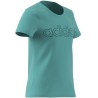 CAMISETA ADIDAS G LIN T HE1963 AZUL NIÑA