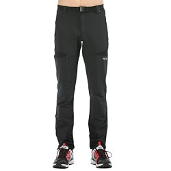 PANTALON +8000  TULIO 22I  NEGRO HOMBRE TREKKING
