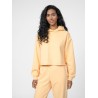 SUDADETRA 4F-SWEATSHIRT  F244 4FSS23TSWSF244-73S AMARILLA MUJER CAPUCHA