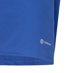 CAMISETA ADIDAS-TIRO 23 JSY Y-HR4621 AZUL NIÑO MANGA CORTA