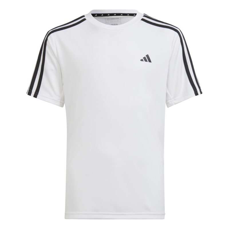 CAMISETA ADIDAS-U TR-ES 3S T-HS1609 BLANCA NIÑO MANGA CORTA
