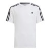 CAMISETA ADIDAS-U TR-ES 3S T-HS1609 BLANCA NIÑO MANGA CORTA