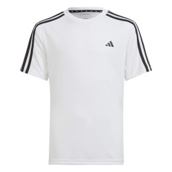 CAMISETA ADIDAS-U TR-ES 3S T-HS1609 BLANCA NIÑO MANGA CORTA