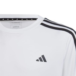 CAMISETA ADIDAS-U TR-ES 3S T-HS1609 BLANCA NIÑO MANGA CORTA
