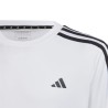 CAMISETA ADIDAS-U TR-ES 3S T-HS1609 BLANCA NIÑO MANGA CORTA