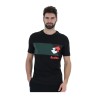 CAMISETA ATHLETICA LG III TEE 216874 NEGRA HOMBRE MANGA CORTA